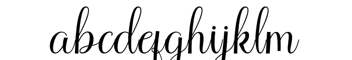 heybaby Font LOWERCASE