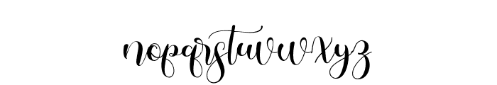 historylove Font LOWERCASE