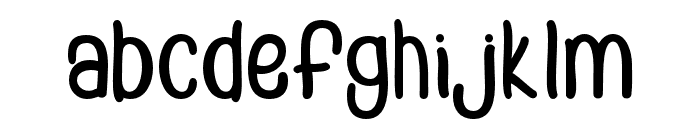 home chiken Regular Font LOWERCASE