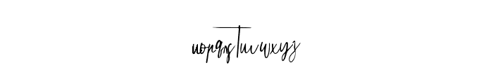 honey Font LOWERCASE