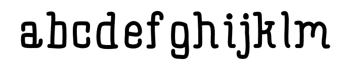 hughug square Font LOWERCASE