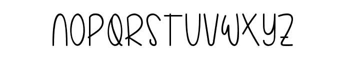 iamokay-Regular Font UPPERCASE
