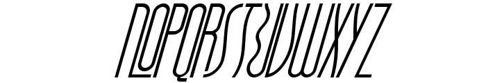 imagination Regular Italic Font UPPERCASE