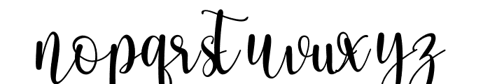 in love Font LOWERCASE