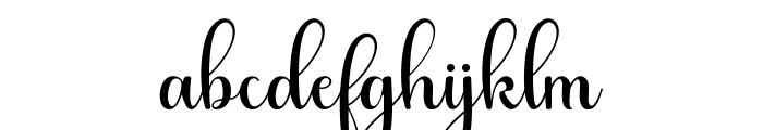 julayha script Font LOWERCASE