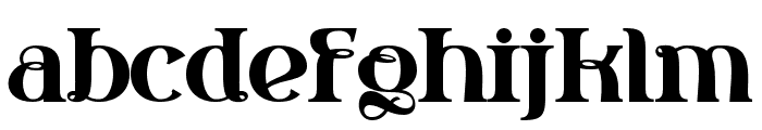 kaonug-Regular Font LOWERCASE