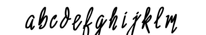 kathleentypeface-Italic Font LOWERCASE