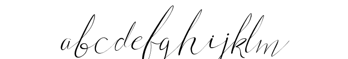 kemayu-Italic Font LOWERCASE
