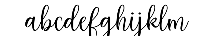 keysha Font LOWERCASE