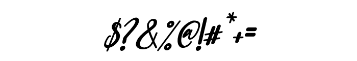 kimberlly lovely Italic Font OTHER CHARS