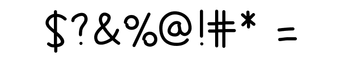 kimble Font OTHER CHARS