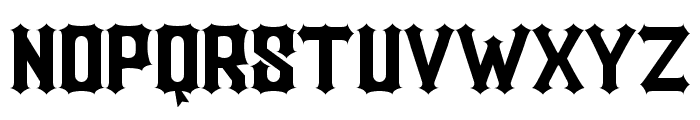 kimetsu Regular Font UPPERCASE