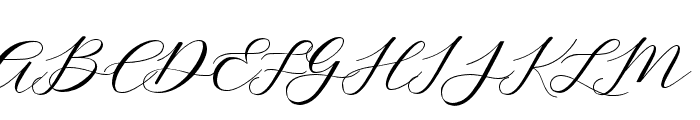 kingbon-Regular Font UPPERCASE