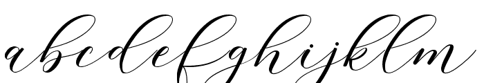 kingbon-Regular Font LOWERCASE