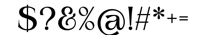 kingred Font OTHER CHARS