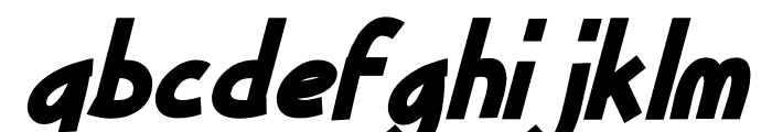 kittsy Italic Font LOWERCASE