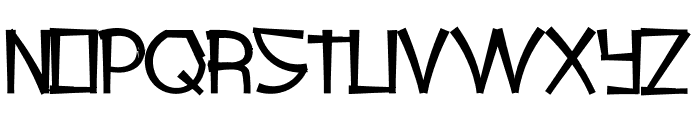 kotatsue Bold Font UPPERCASE