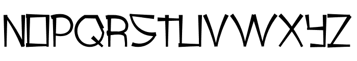 kotatsue Font UPPERCASE