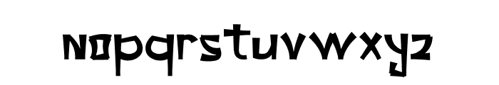 kotatsue Font LOWERCASE