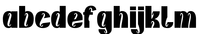 kunhety-Regular Font LOWERCASE