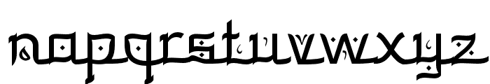 kuzimy-Regular Font LOWERCASE