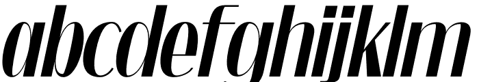 lacinia Italic Font LOWERCASE