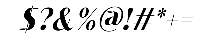 landingfont-Italic Font OTHER CHARS