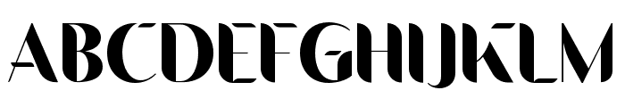 landingfont-Regular Font UPPERCASE