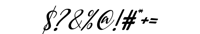 leniyha Italic Font OTHER CHARS