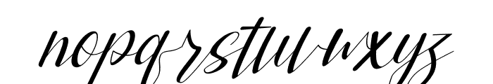 leniyha Italic Font LOWERCASE