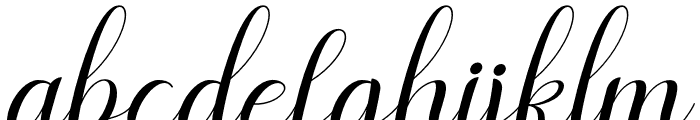 lesley lovely Italic Font LOWERCASE