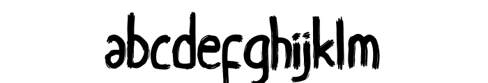 litlebrush Font LOWERCASE