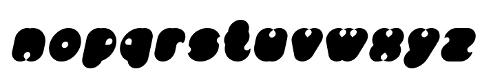 little think BIG IMPACT Italic Font LOWERCASE