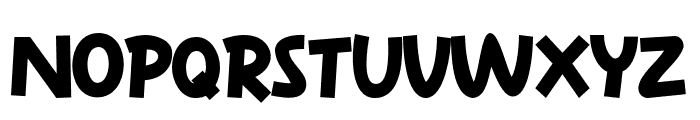 littlemountboldfun Font UPPERCASE