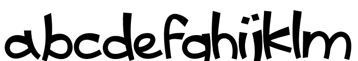 littlemountfun Font LOWERCASE