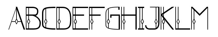 lopue Regular Font LOWERCASE