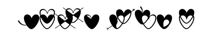 love art design Font OTHER CHARS