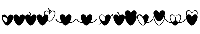 love-artdesign Font UPPERCASE