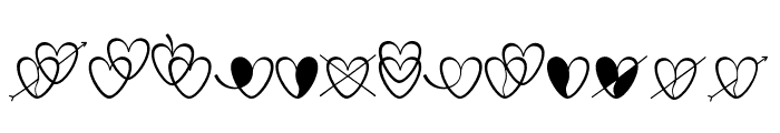 love-artdesign Font LOWERCASE