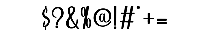 love simba Regular Font OTHER CHARS