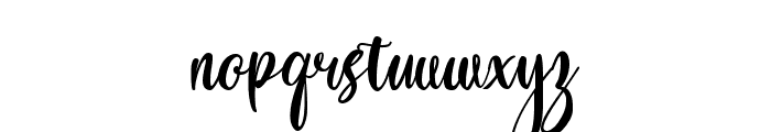 love spring Font LOWERCASE
