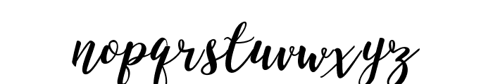 loveShine-Regular Font LOWERCASE