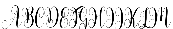 lovehenila Font UPPERCASE