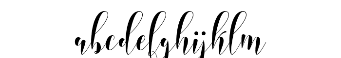 lovehenila Font LOWERCASE