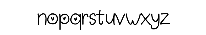 lovely little Font LOWERCASE