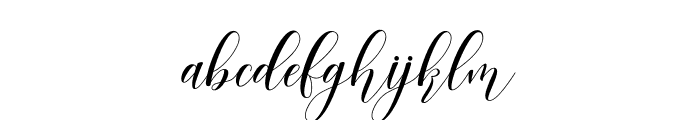 lovely thing Font LOWERCASE