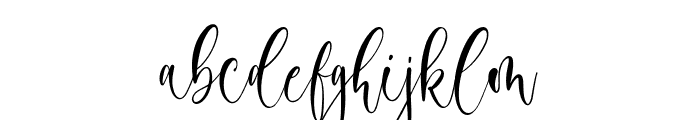 lovelymother Font LOWERCASE