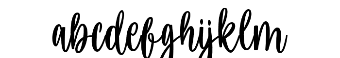 lovesimba-Regular Font LOWERCASE