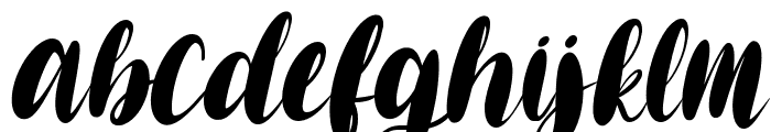loving astrid Italic Font LOWERCASE