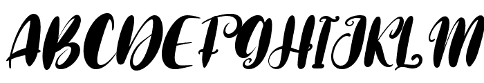 lovingastrid-Italic Font UPPERCASE